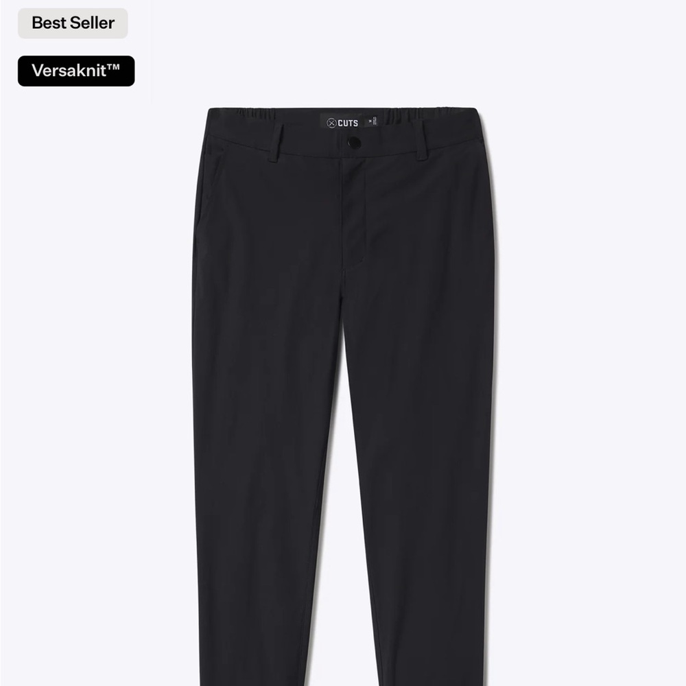 Cuts Clothing Black AO Joggers
